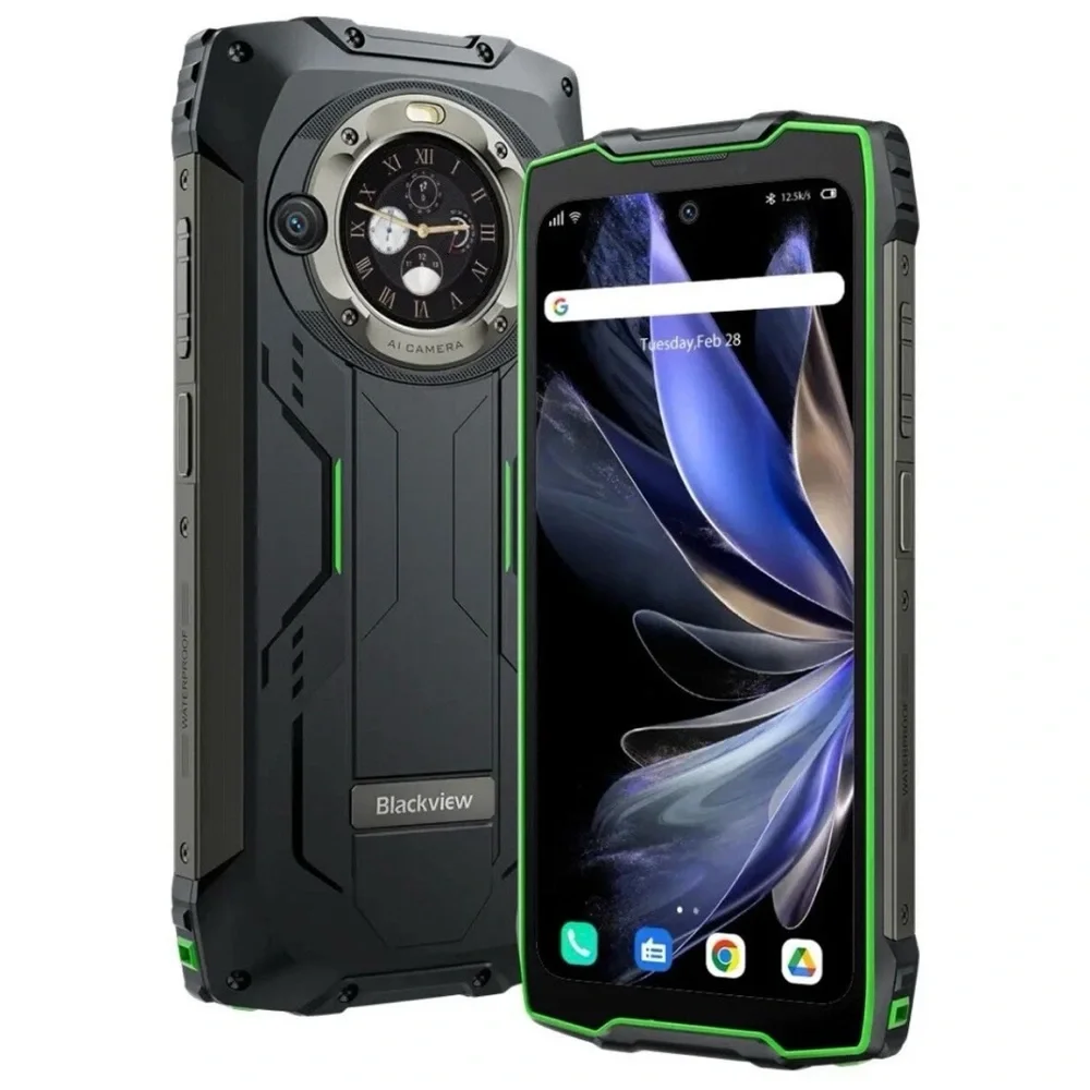 Blackview Rugged Smartphone with Dual Display